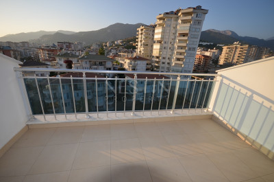 Пентхаус 3+1 в районе Джикджилли с видом на море, горы и крепость Алании фото 59