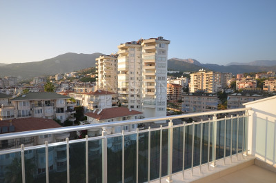 Пентхаус 3+1 в районе Джикджилли с видом на море, горы и крепость Алании фото 63