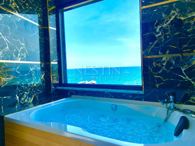 Шикарная Вилла 3+1 в районе Конаклы на берегу моря фото 25