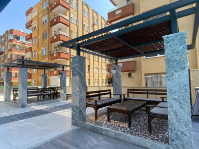 Квартира 1+1 в центре района Махмутлар с видом на море фото 6