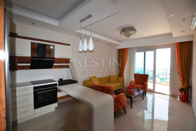 Квартира 1+1 в районе Махмутлар с красивым видом на море фото 13