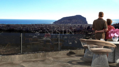 Виллы планировкой 5+1 на стадии строительства в районе Бекташ фото 9