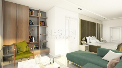 Виллы планировкой 5+1 на стадии строительства в районе Бекташ фото 24