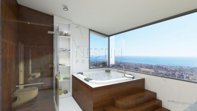 Виллы планировкой 5+1 на стадии строительства в районе Бекташ фото 32