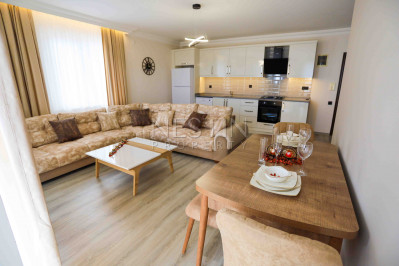 Уютная, светлая квартира 1+1 в центре города Аланья с видом на море и крепость фото 7