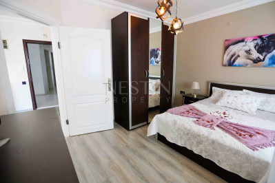 Уютная, светлая квартира 1+1 в центре города Аланья с видом на море и крепость фото 10