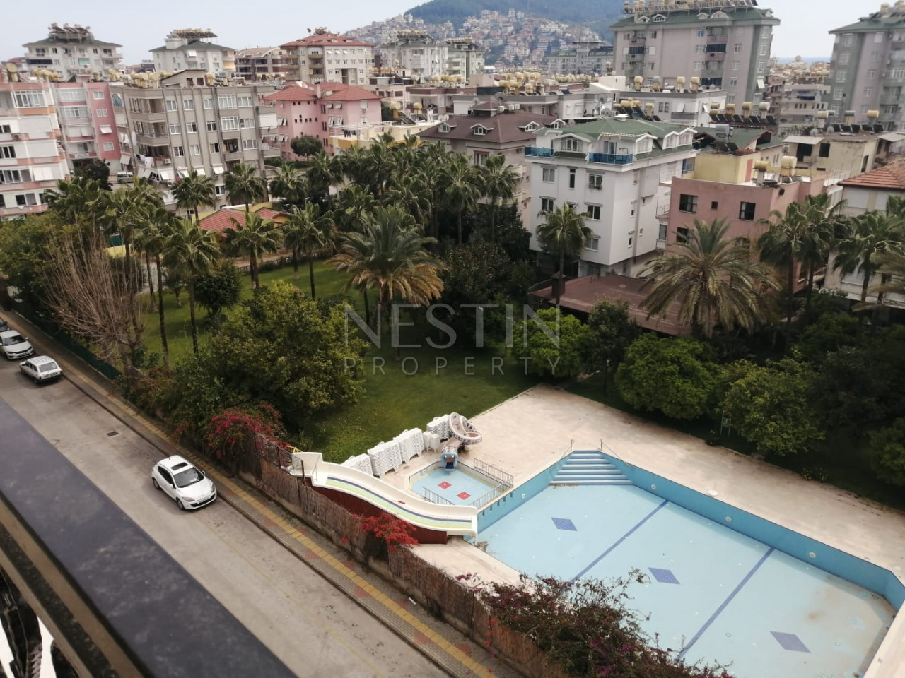 Уютная, светлая квартира 1+1 в центре города Аланья с видом на море и крепость фото 17