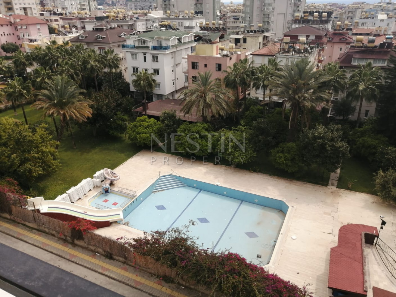 Уютная, светлая квартира 1+1 в центре города Аланья с видом на море и крепость фото 19