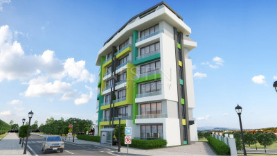 Квартира 1+1 в новом жилом комплексе в районе Авсаллар фото 3