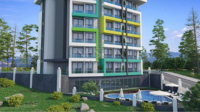 Квартира 1+1 в новом жилом комплексе в районе Авсаллар фото 9