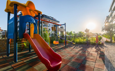 Уютная квартира 1+1 в районе Оба с видом на горы фото 11