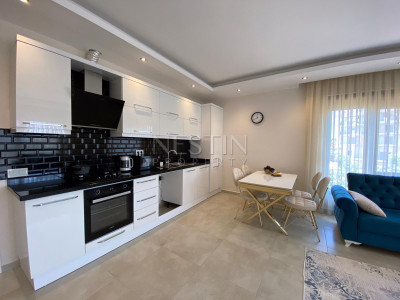 Уютная квартира 1+1 в районе Оба с видом на горы фото 17