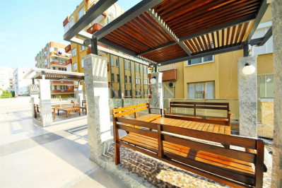 Дуплекс 1+1 в центре района Махмутлар с видом на море фото 5