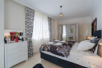 Уютная квартира 2+1 в районе Мамхутлар с видом на горы фото 18