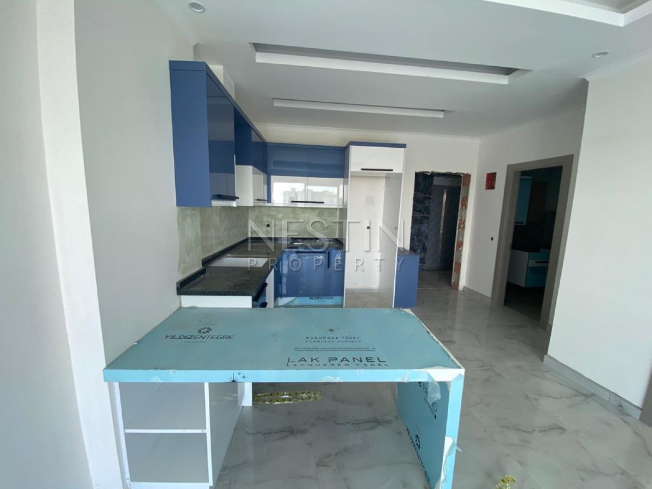 Квартира 1+1 в новом комплексе в районе Мамхутлар с видом на древний город фото 6