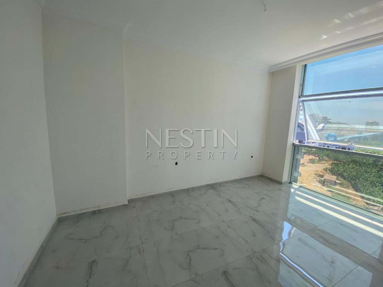 Квартира 1+1 в новом комплексе в районе Мамхутлар с видом на древний город фото 9