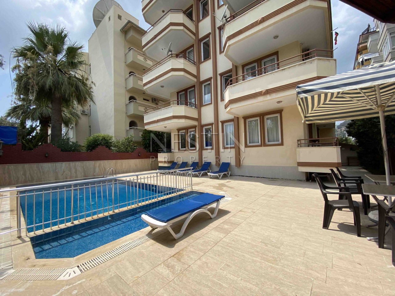 Уютная, просторная квартира 1+1 в центре города Аланья фото 1