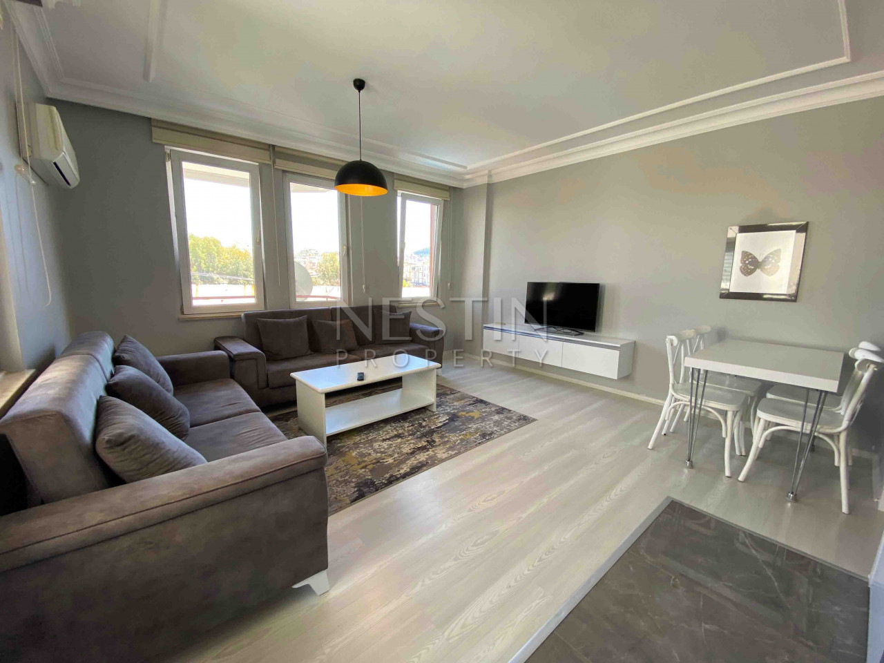 Уютная, просторная квартира 1+1 в центре города Аланья фото 6