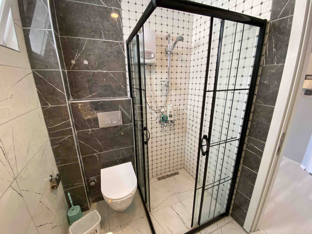 Уютная, просторная квартира 1+1 в центре города Аланья фото 14