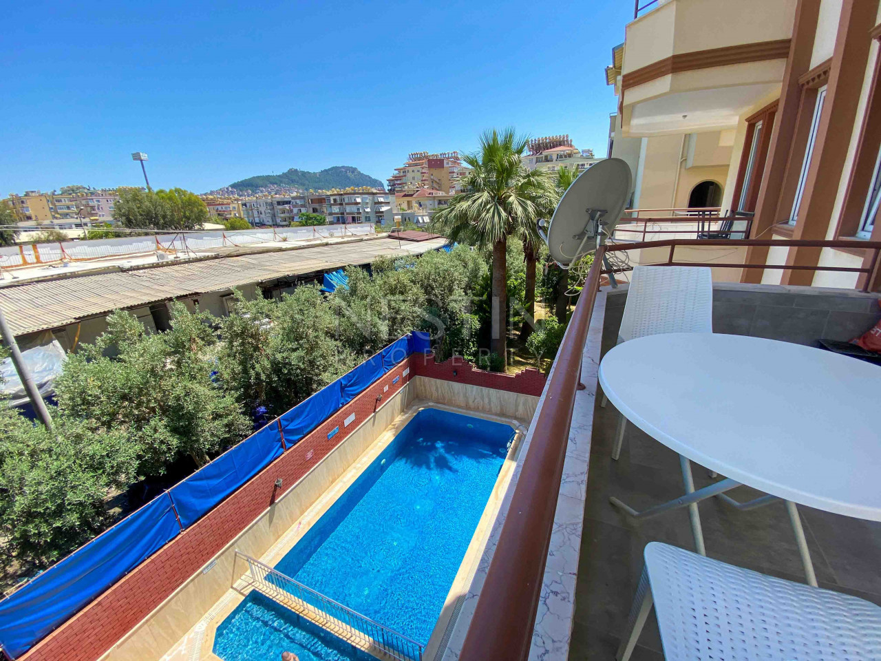 Уютная, просторная квартира 1+1 в центре города Аланья фото 18