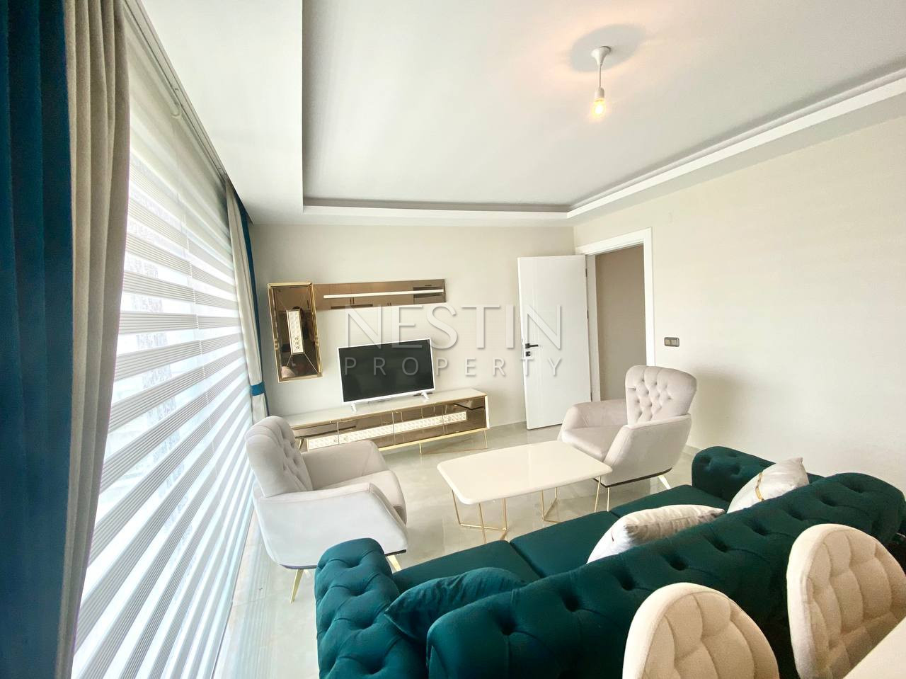 Квартира на аренду 2+1 с видом на Средиземное море в районе Махмутлар фото 33