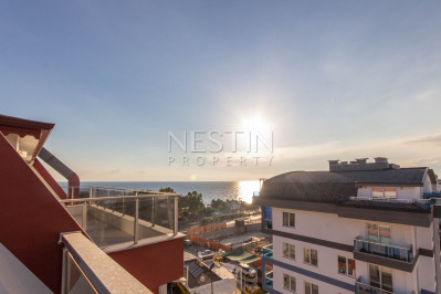 Пентхаус 4+1 в районе Каргыджак с шикарным видом на море фото 56