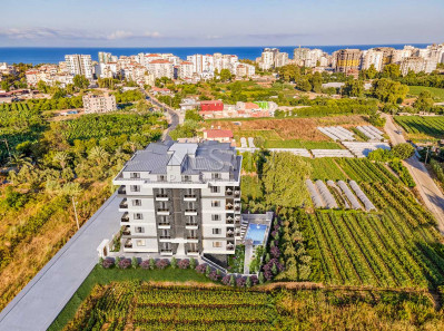 Проект нового жилого Бутик комплекса в Махмутларе в 850 м от моря фото 6