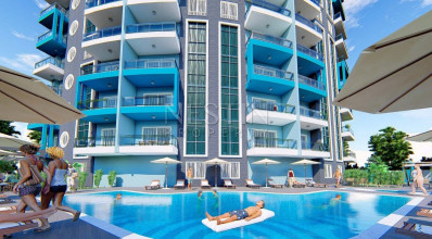 Квартира 1+1 в новом жмлом комплексе в районе Махмутлар фото 4