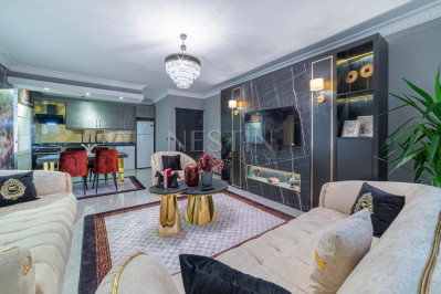 Квартира 2+1 с дизейнерским ремонтом в районе Махмутлар в 400 м от моря фото 12