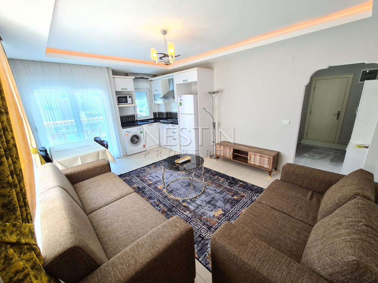 Светлая и уютная квартира 1+1 в районе Махмутлар фото 11