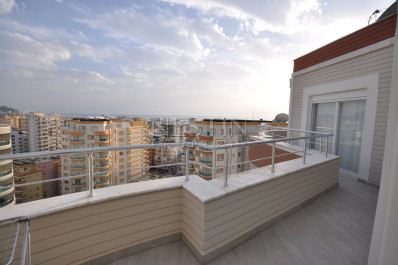 Пентхаус 3+1 в районе Махмутлар с видом на море и горы фото 35