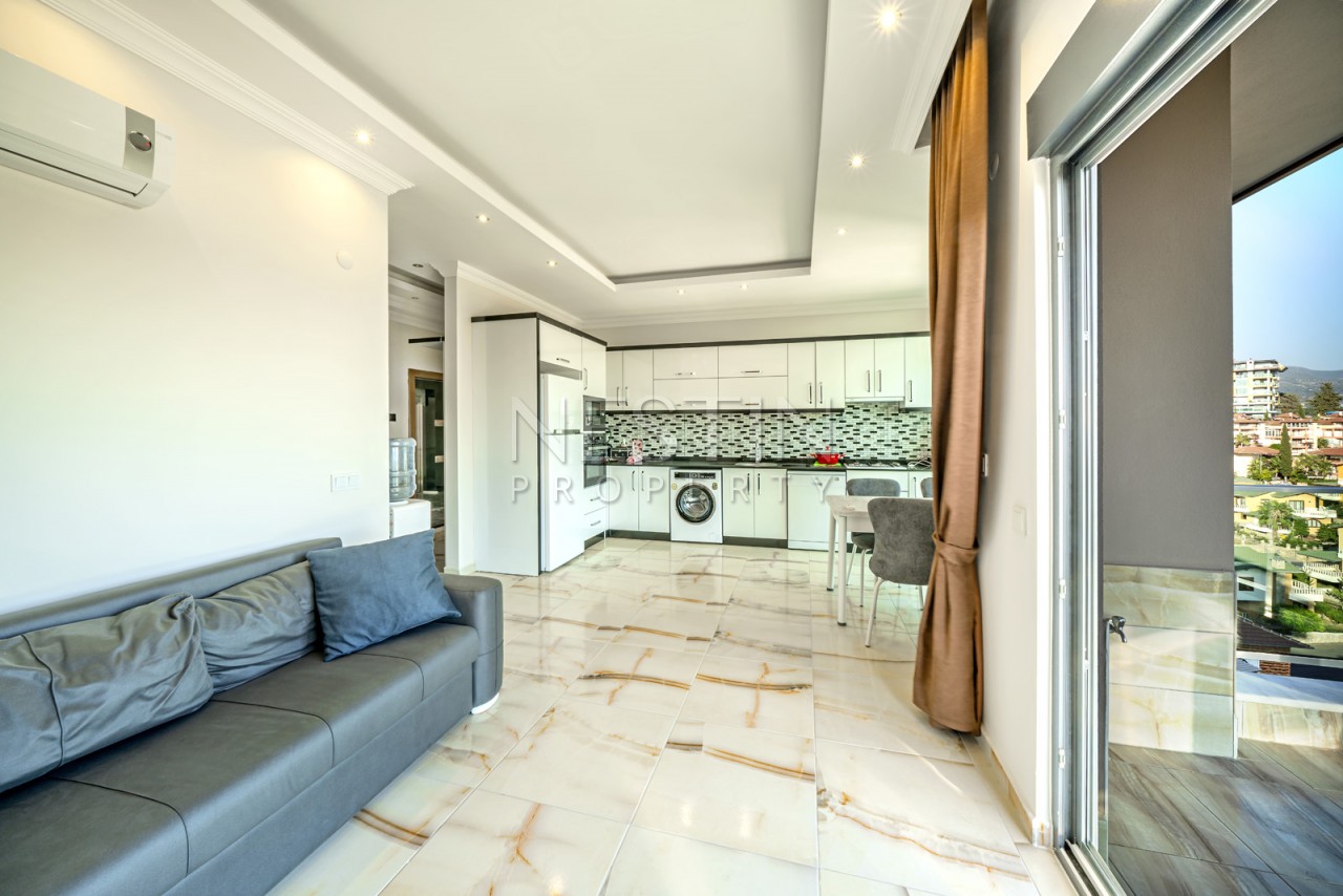 Большой меблированный пентхаус 3+1 в Кестель фото 6