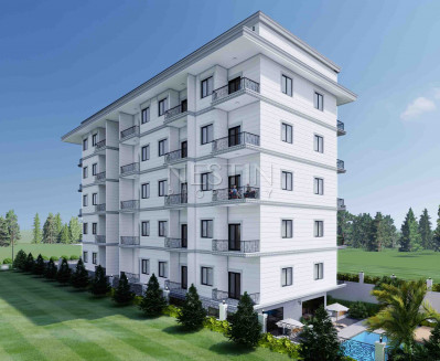 Новый жилой комплекс на стадии строительства в районе Махмутлар в 700 м от моря фото 4