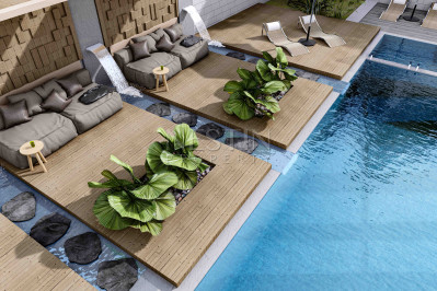 Новый жилой комплекс на стадии строительства в районе Махмутлар в 700 м от моря фото 6