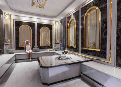 Новый жилой комплекс на стадии строительства в районе Махмутлар в 700 м от моря фото 11