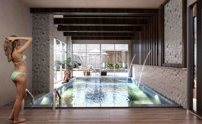 Новый жилой комплекс на стадии строительства в районе Махмутлар в 700 м от моря фото 12