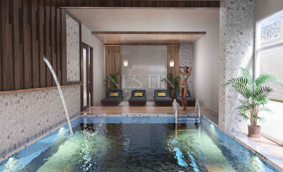 Новый жилой комплекс на стадии строительства в районе Махмутлар в 700 м от моря фото 13