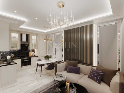 Новый жилой комплекс на стадии строительства в районе Махмутлар в 700 м от моря фото 25