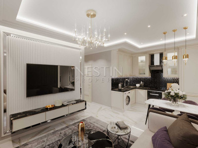 Новый жилой комплекс на стадии строительства в районе Махмутлар в 700 м от моря фото 29