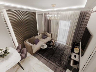 Новый жилой комплекс на стадии строительства в районе Махмутлар в 700 м от моря фото 30