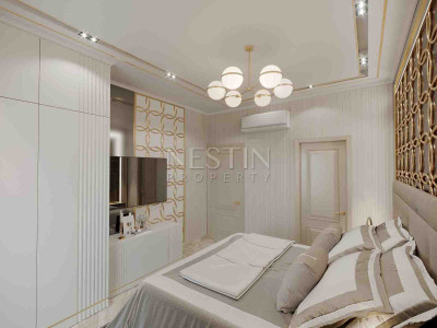 Новый жилой комплекс на стадии строительства в районе Махмутлар в 700 м от моря фото 33