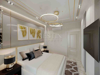 Новый жилой комплекс на стадии строительства в районе Махмутлар в 700 м от моря фото 34