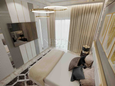 Новый жилой комплекс на стадии строительства в районе Махмутлар в 700 м от моря фото 35