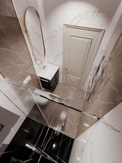 Новый жилой комплекс на стадии строительства в районе Махмутлар в 700 м от моря фото 46