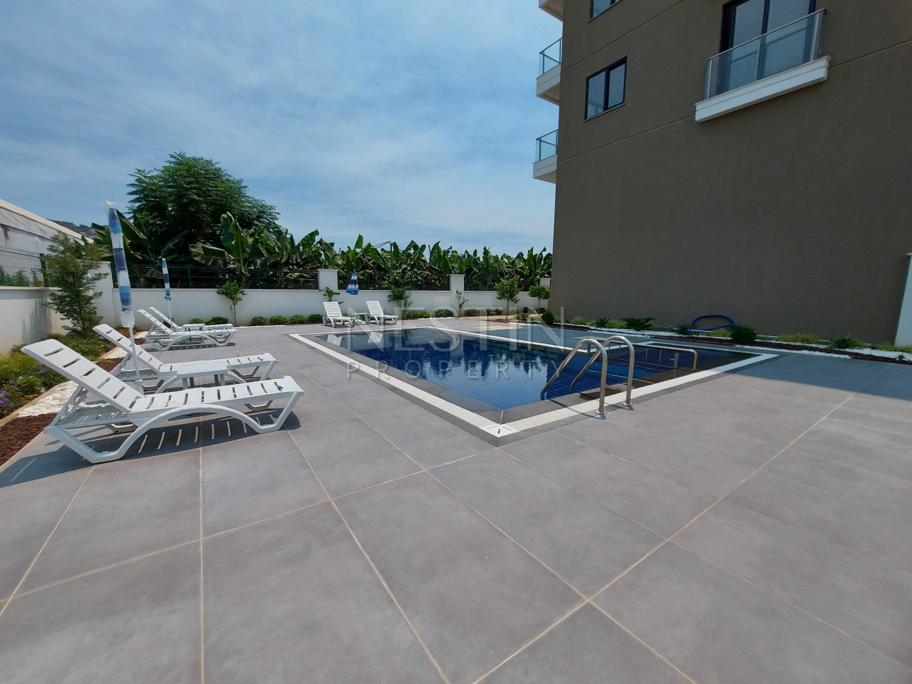 Квартира 1+1 в новом комплексе в районе Каргыджак в 300 м от моря фото 5