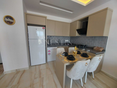 Квартира 1+1 в новом комплексе в районе Каргыджак в 300 м от моря фото 12