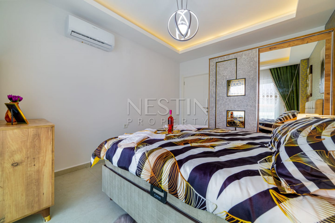 Квартира 1+1 в элитном комплексе вблизи моря в районе Каргыджак фото 15