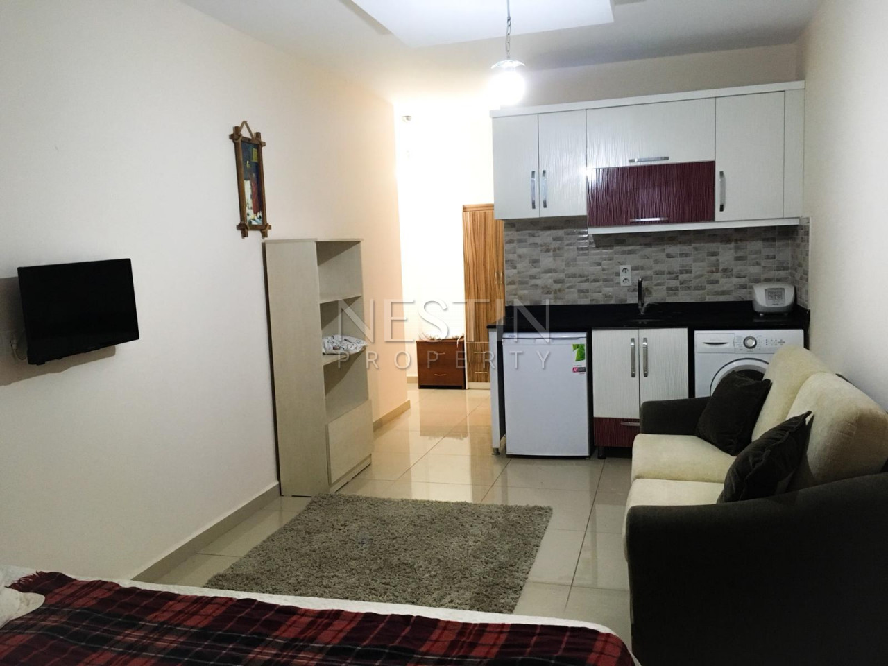 Квартира студия 0+1 в районе Махмутлар в 400 м от Средиземного моря фото 13