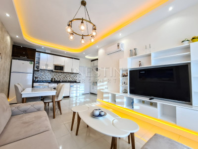 Уютная квартира 1+1 в районе Махмутлар с видом на Средиземное море фото 17