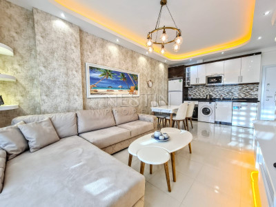 Уютная квартира 1+1 в районе Махмутлар с видом на Средиземное море фото 20